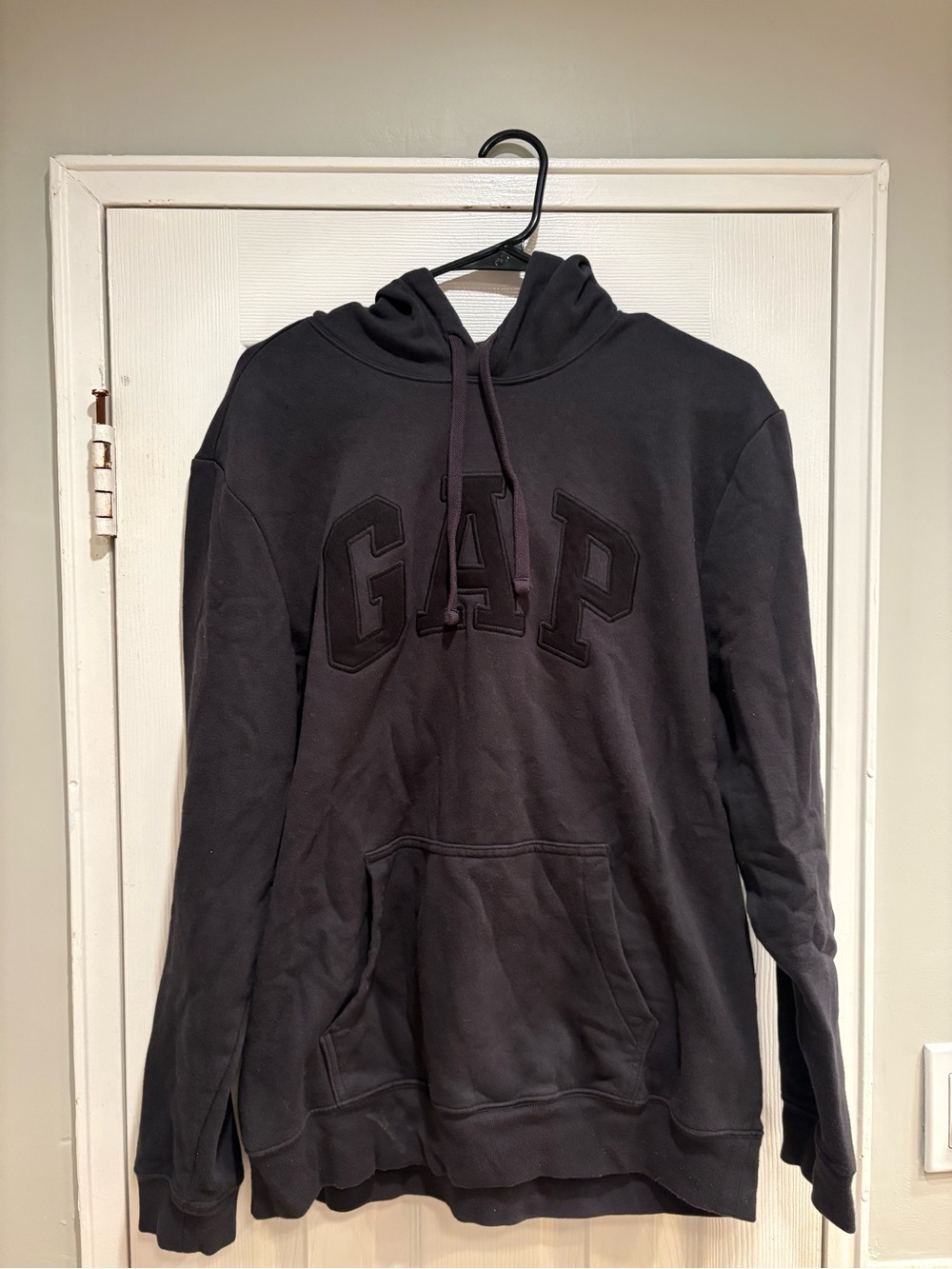 GAP Black Fleece-Lined Hoodie